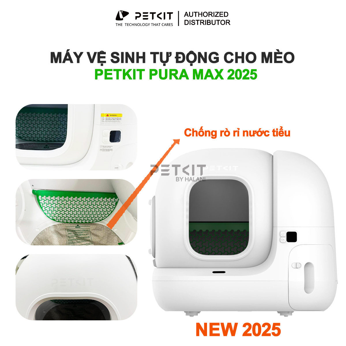 Máy dọn vệ sinh PURA MAX 2025 chính hãng Petkit phiên bản quốc tế kết nối app