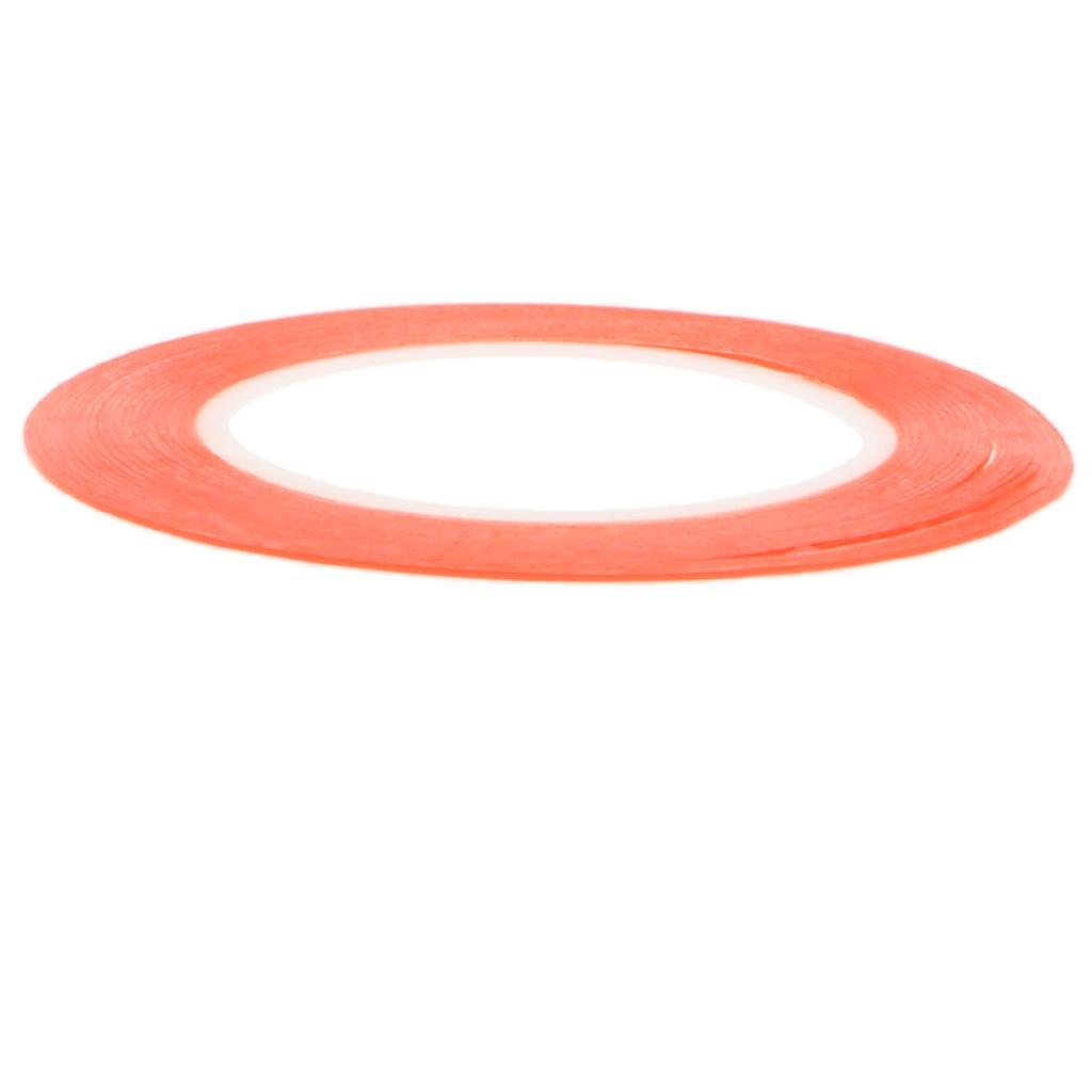2- Red Double Sided Adhesive Tape Mobile Phone Computer Screen Repair 1mm
