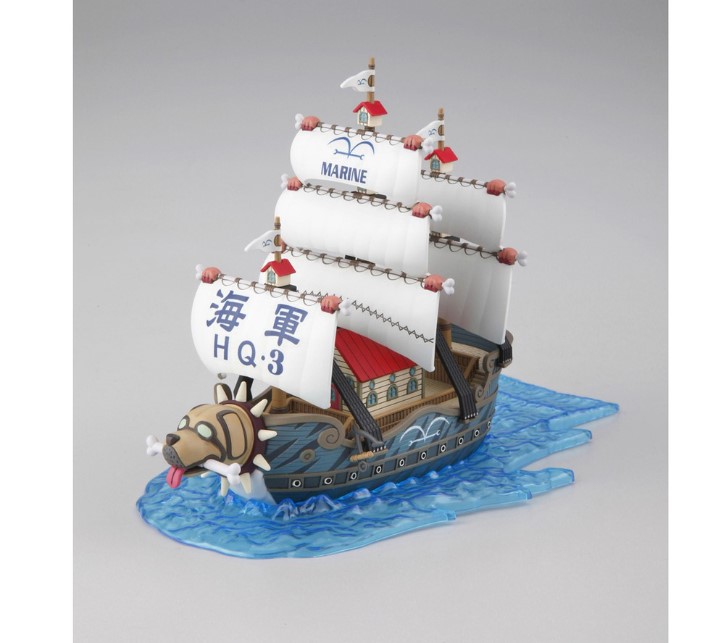 Mô hình lắp ráp tàu Garps Warship One Piece+ Tặng kèm bộ thẻ bài Pokemon