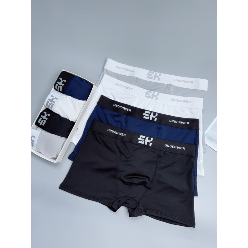 Combo 5c sịp đùi nam cạp SH  chất liệu thun lạnh co giãn 4 chiều