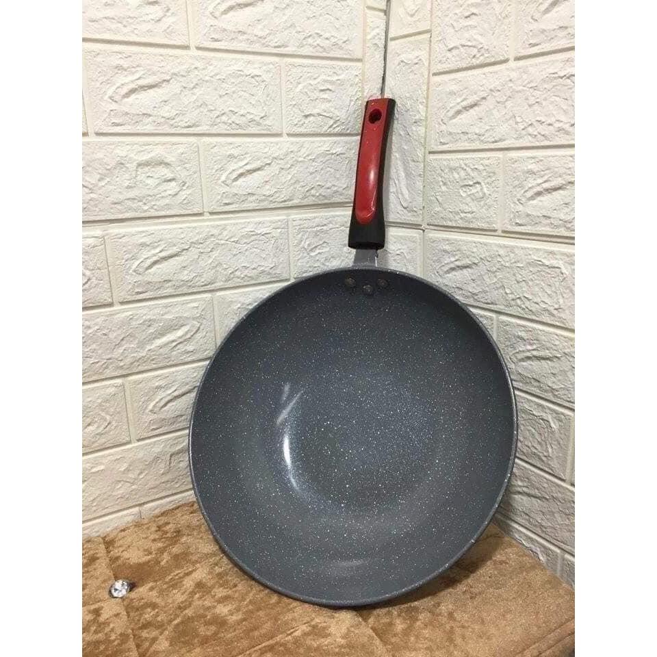 Chảo vân đá CERAMIC sâu lòng sz 32CM