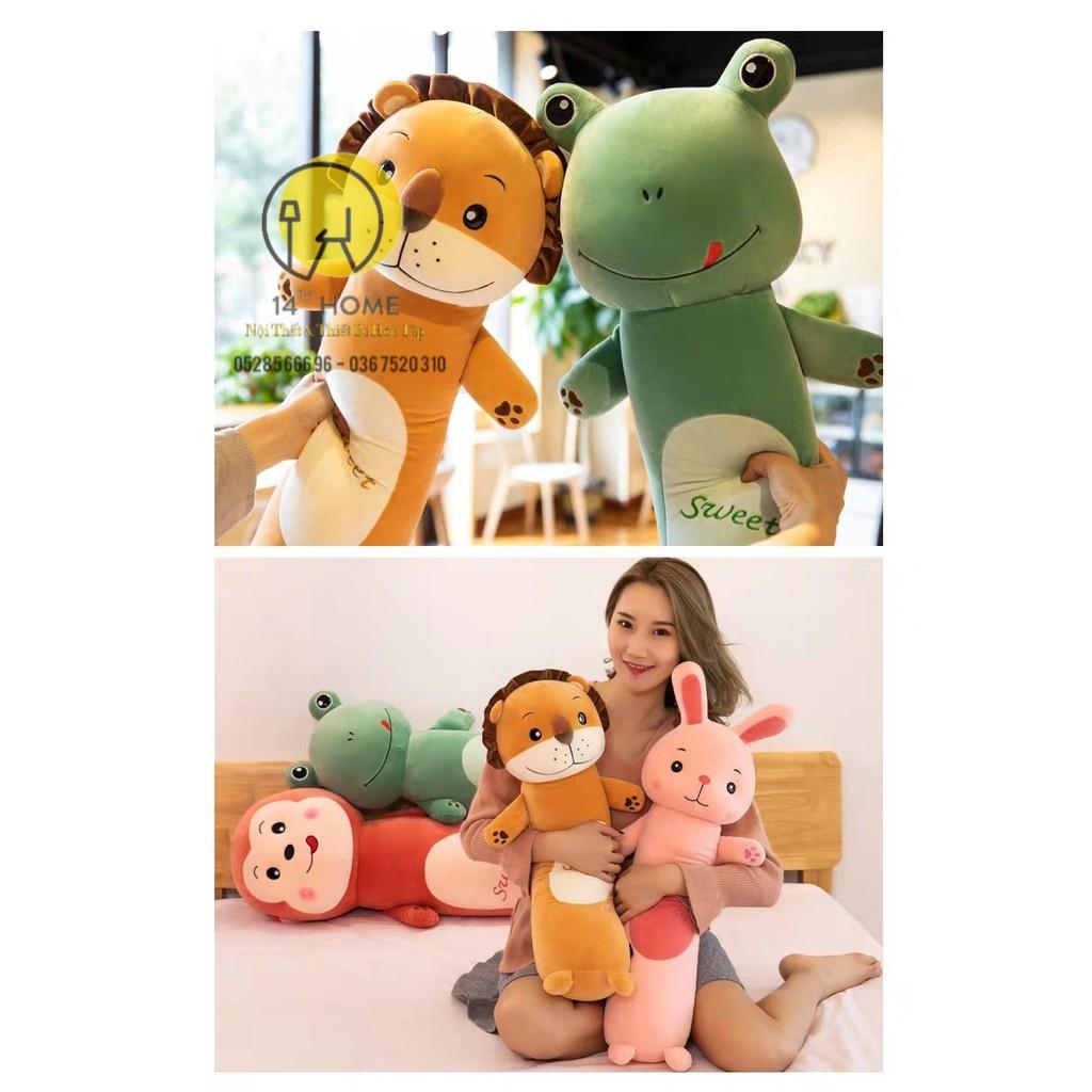 GẤU BÔNG GỐI ÔM Hình Thú Nhồi Bông