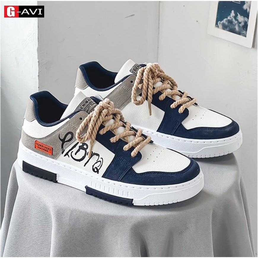 Giày thể thao nam, giày Sneaker nam kiểu dáng trẻ trung, phong cách cá tính AVi - C05