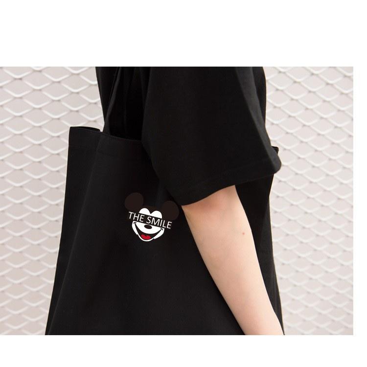 [GDSG57] Túi tote [VẢI DÀY - TIỆN LỢI ] Túi tote Vải được thiết kế đeo chéo phong cách Hàn Quốc cực HOT