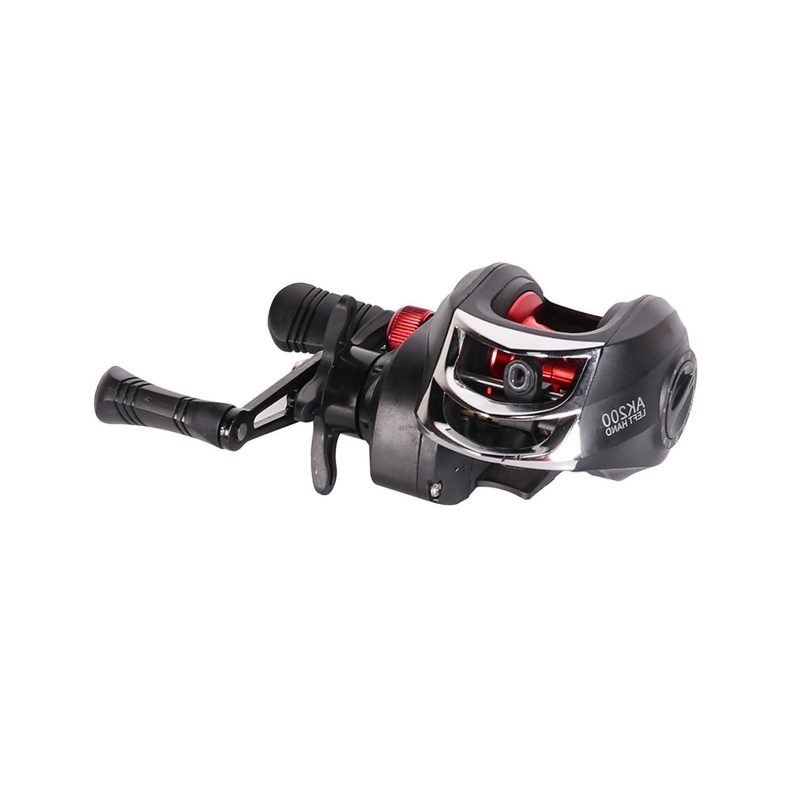 2x 7.2:1 Gear Ratio High Fishing Reel Reel Drag 12 Level Brake Saltwater and Freshwater