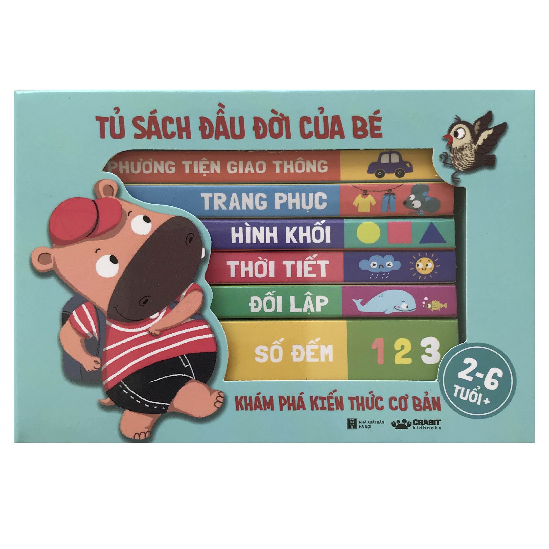 Tủ sách đầu đời của bé