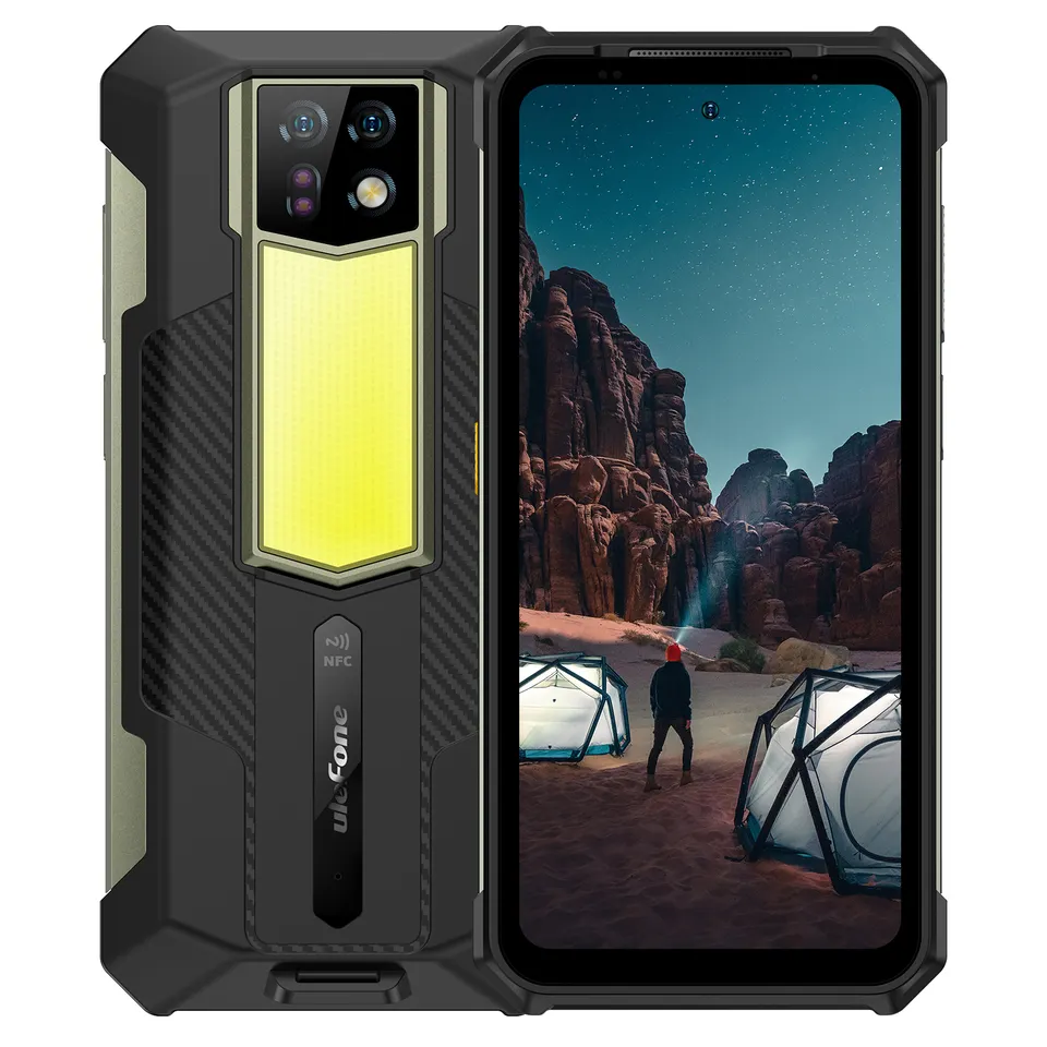 Hình ảnh ulefone Armor 24 (TIÊU CHUẨN MIL-STD-810H ,IP69K, chống nước ,chống sốc,pin 22000mah , màn hình6,78 inch, NFC, Ram24GB(12Gb+12Gb),rom 256GB)-hàng chính hãng 