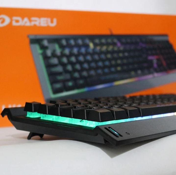 Bàn Phím Gaming DareU LK145 USB Full-Size LED RGB - Hàng Chính Hãng