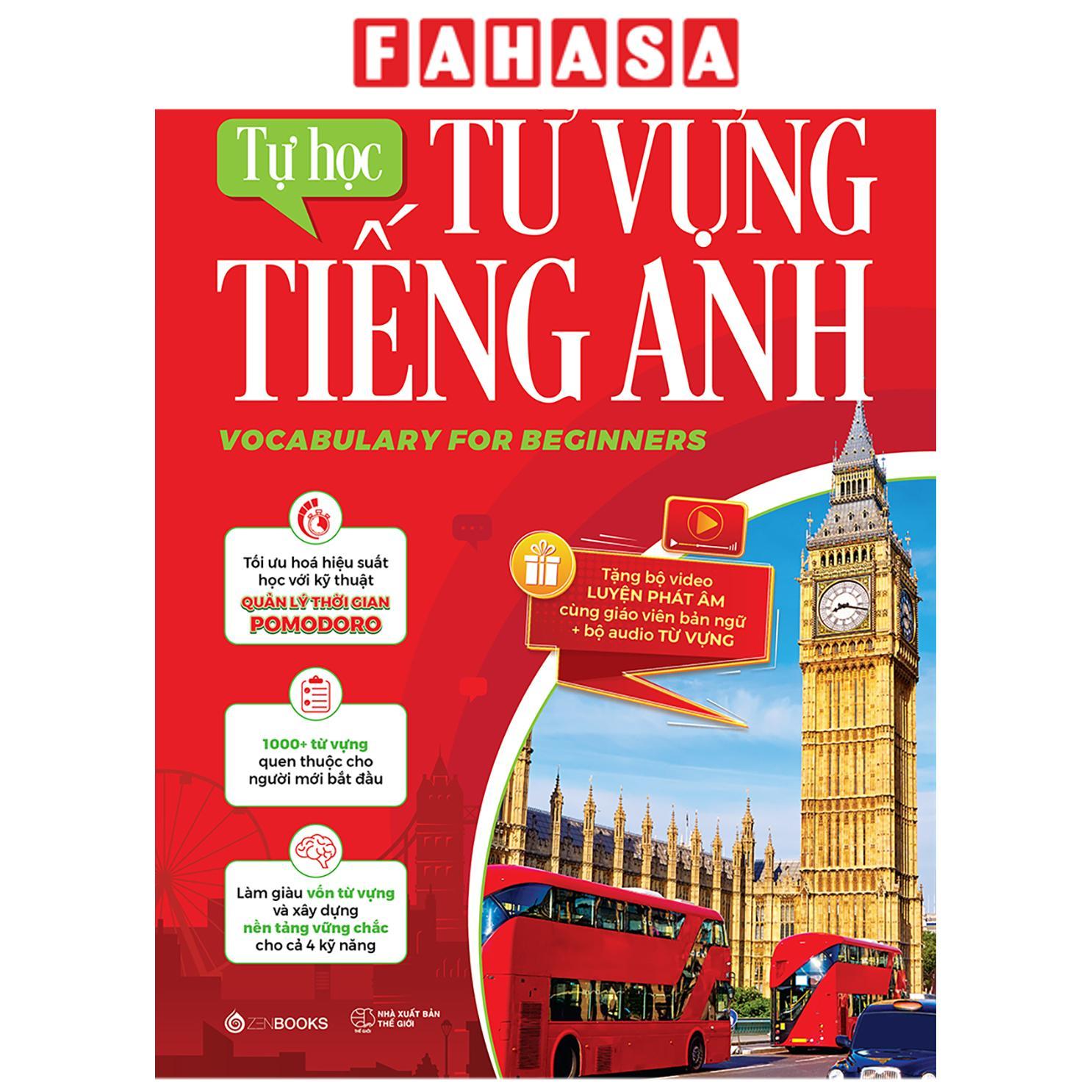 Sách - Tự Học Từ Vựng Tiếng Anh - Vocabulary For Beginners