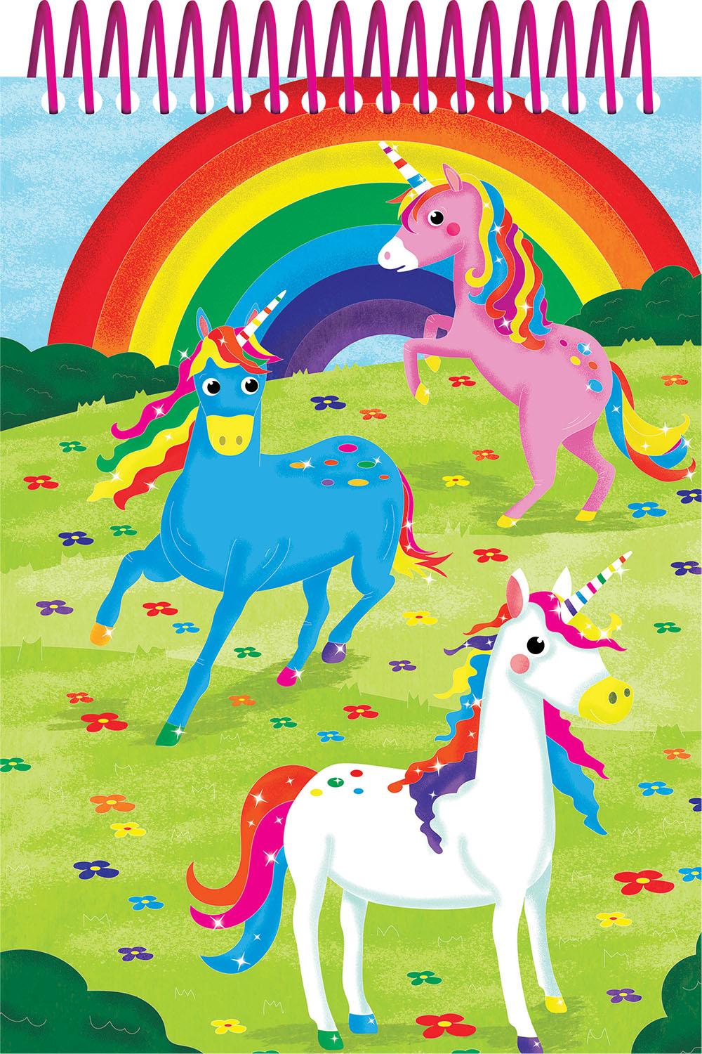 Scratch &amp; Colour Unicorns