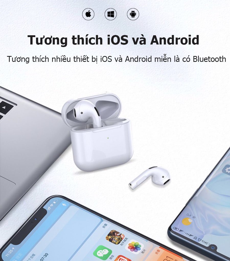 Tai nghe Bluetooth 5.0 - Chỉ cần 1 chạm đáp ứng nhu cầu bạn cần