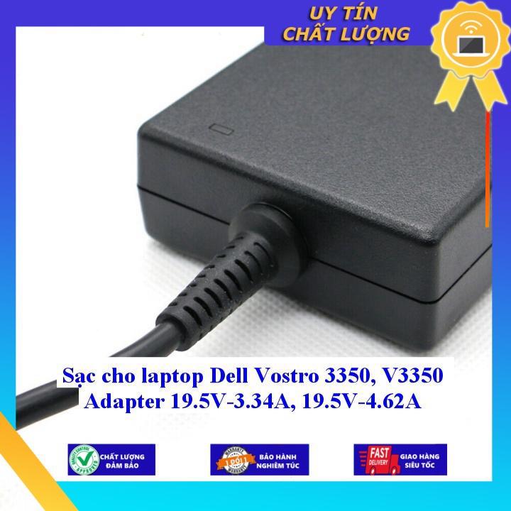 Sạc cho laptop Dell Vostro 3350, V3350 Adapter 19.5V-3.34A 19.5V-4.62A - Hàng Nhập Khẩu New Seal