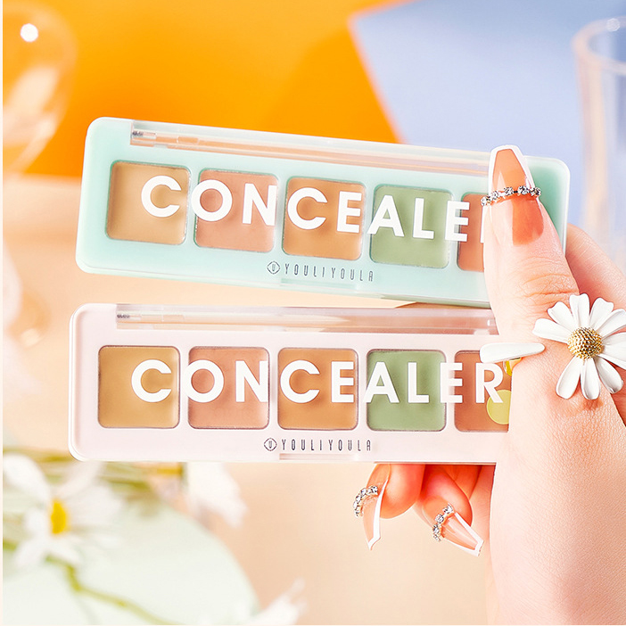 Kem Che Khuyết Điểm 5 Ô Đa Năng Concealer Youliyoula 4.3g