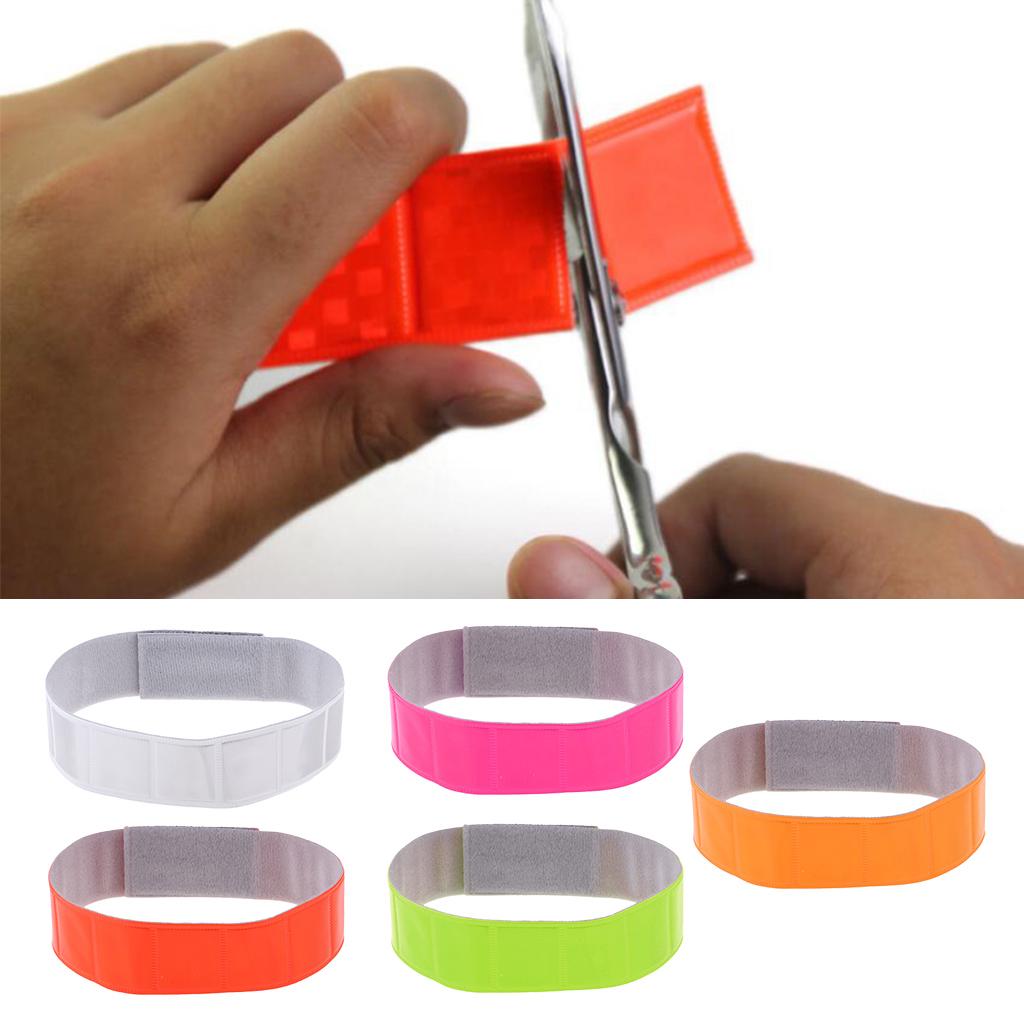Reflective Running Gear for Men and Women / Reflective Ankle Band, Armband, Wristband