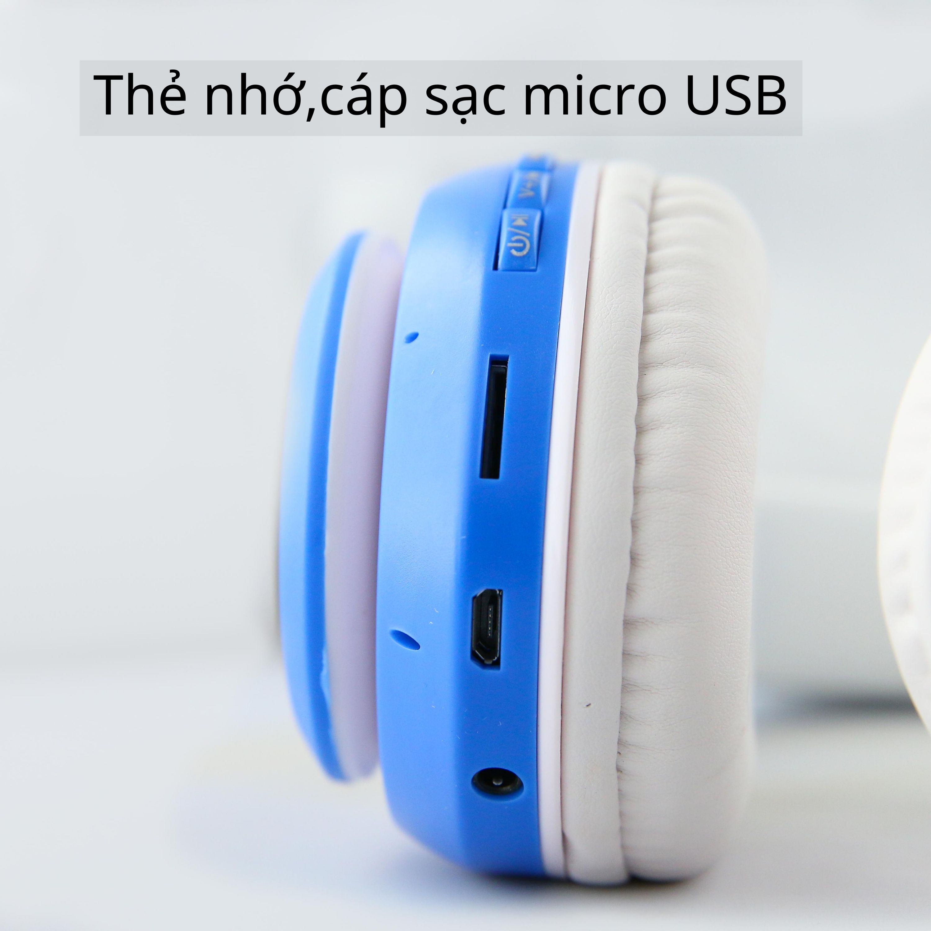 Tai Nghe Mèo Bluetooth Chụp Tai HP000028 Headphone Tai Mèo Dễ Thương Có Mic Âm Bass Mạnh Mẽ Bảo – Hàng Chính Hãng