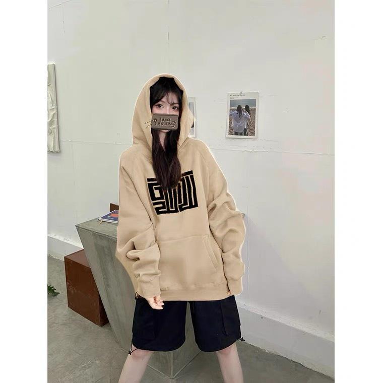 Áo Khoác Hoodie Nỉ Ngoại Ký Tự KNN63 Siêu Đẹp Phong Cách Trẻ Trung - KNN63 - Free Size