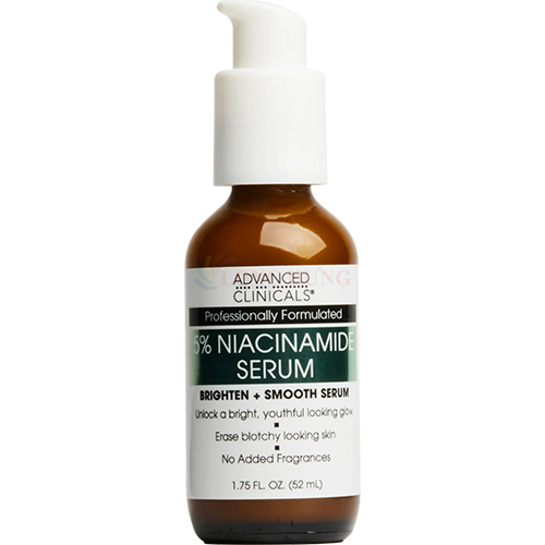 Tinh chất sáng da Advanced Clinicals 5% Niacinamide Serum (52ml) - Hàng chính hãng
