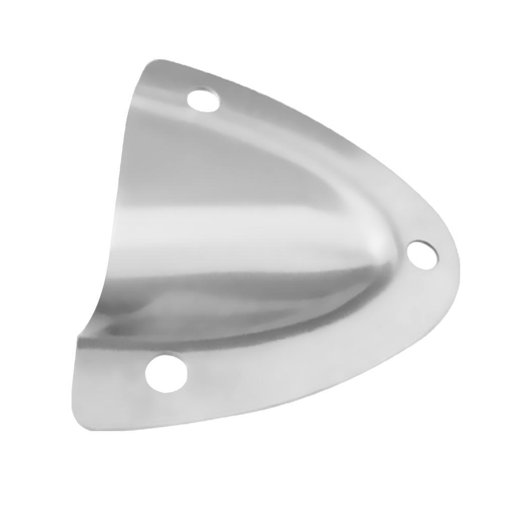 2pcs Stainless Steel Clam Shell Wire Cable Vent Cover Marine Ventilation