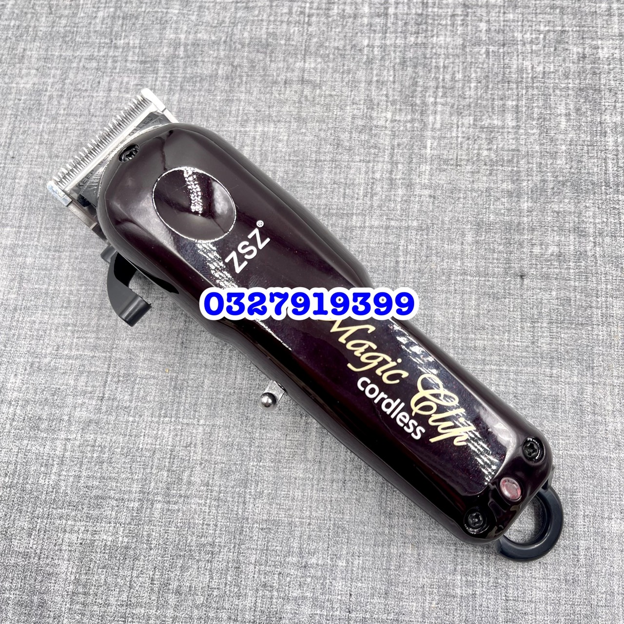 Tông đơ cắt tóc chuyên nghiệp lưỡi kép F32 - tặng Dock sạc