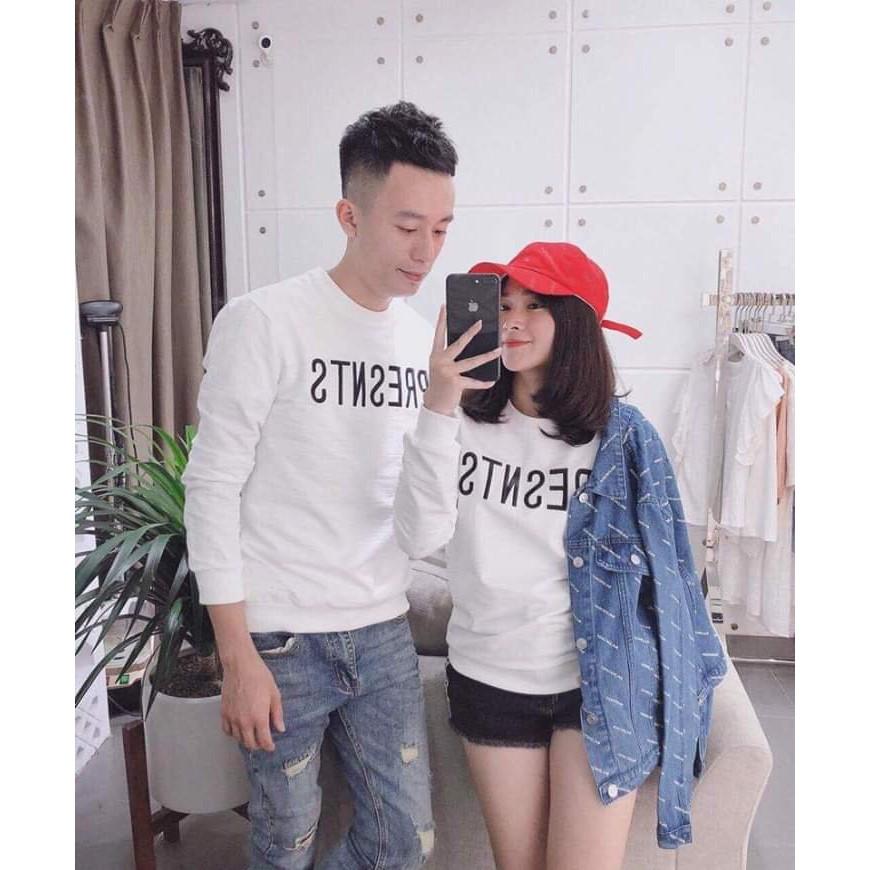 Áo thu đông đôi nam nữ