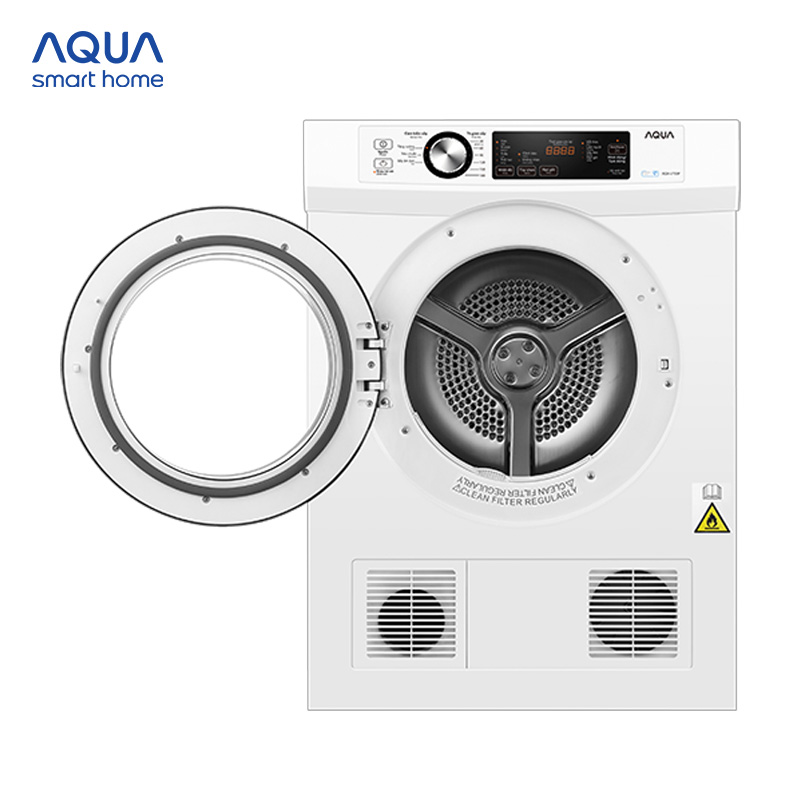 Máy sấy thông hơi Aqua 7 kg AQH-V700FW - Bảo hành 2 năm - Freeship toàn quốc - Hàng chính hãng