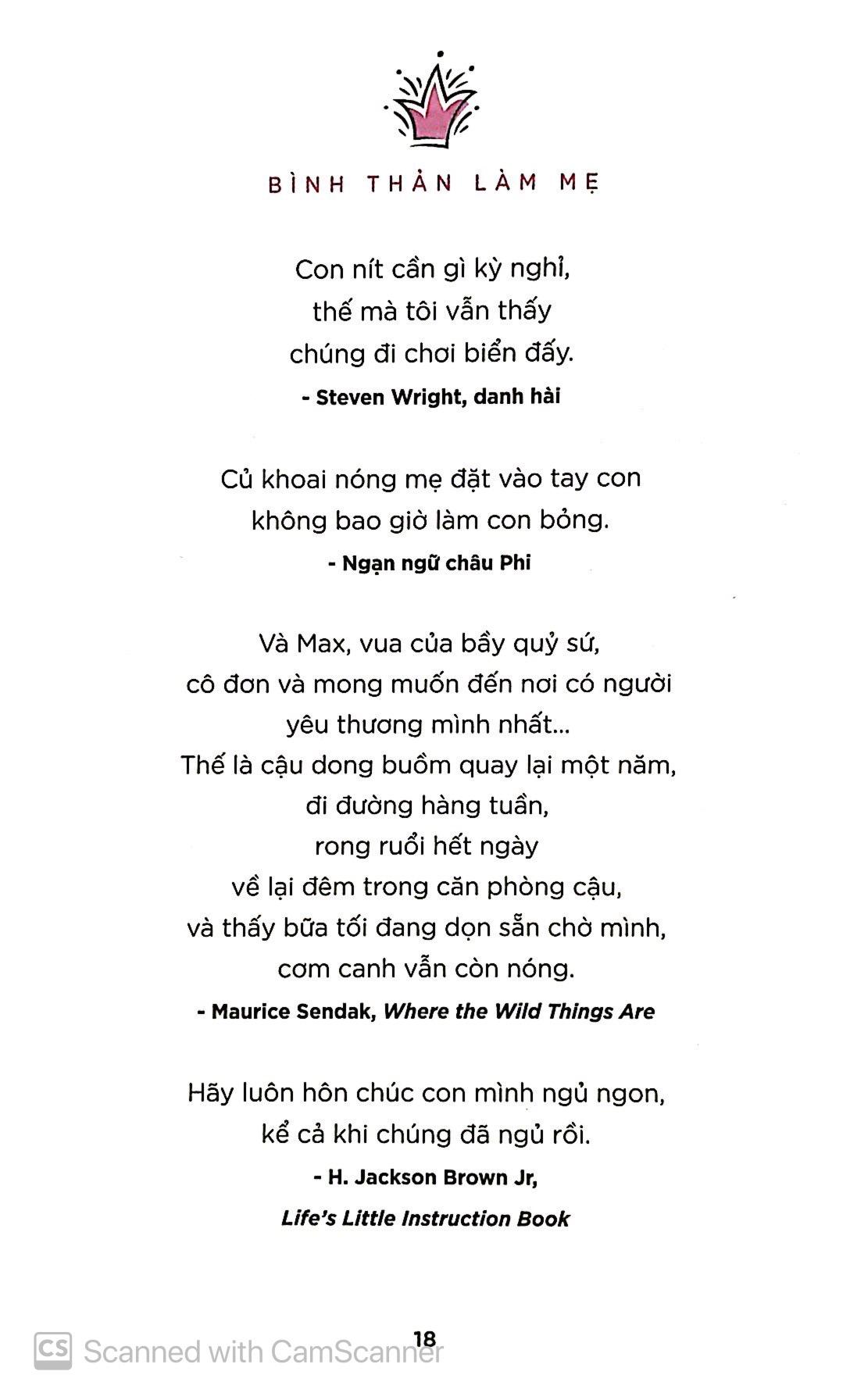 Bình Thản Làm Mẹ