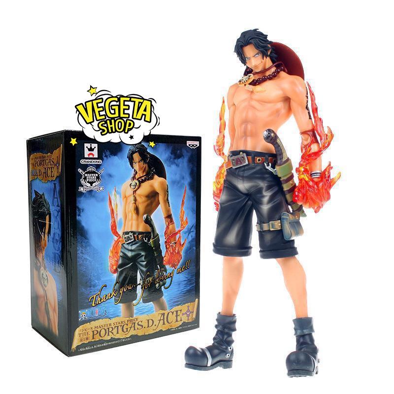 Mô hình One Piece - Ace - Postgas D. Ace hiệu ứng lửa cực to nét đẹp cầm nặng tay giá cực rẻ - Fullbox - Cao 26cm