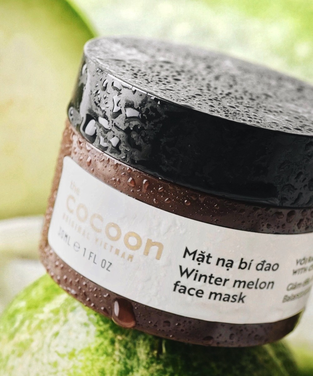 Mặt nạ bí đao giảm dầu và mụn ẩn Cocoon Winter Melon Face Mask