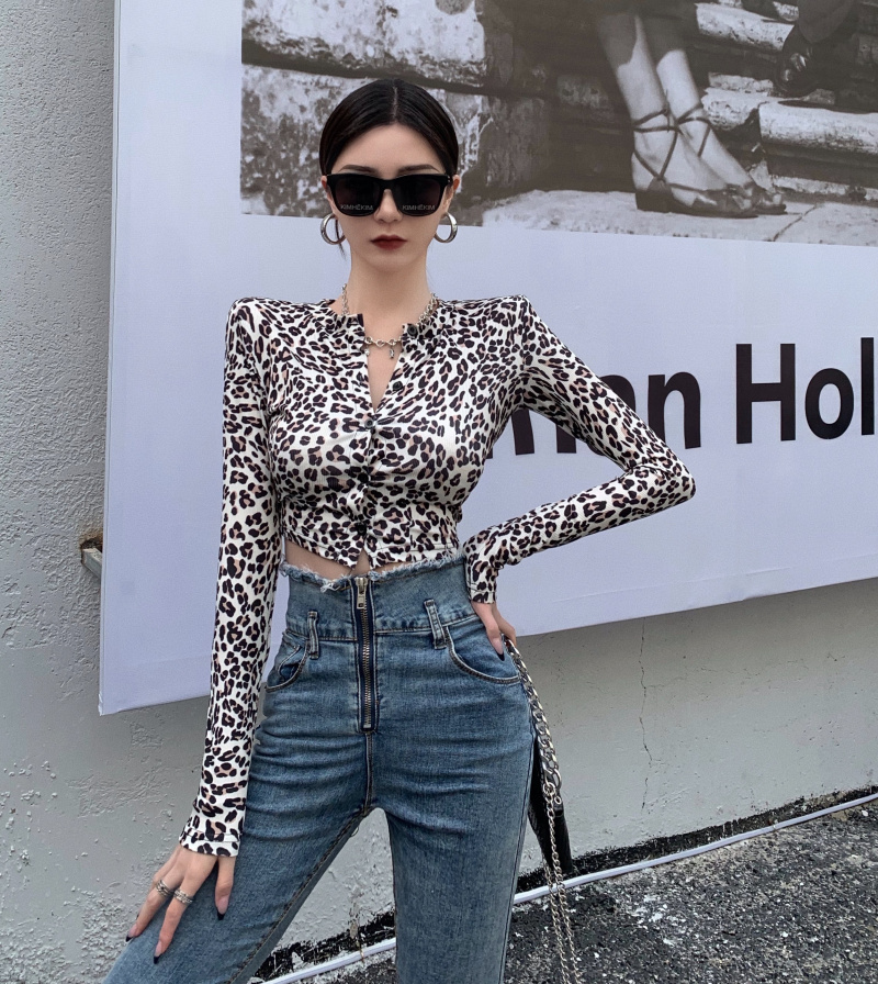 [SẴN] Áo thun croptop tay dài Ulzzang Quảng Châu ATC37