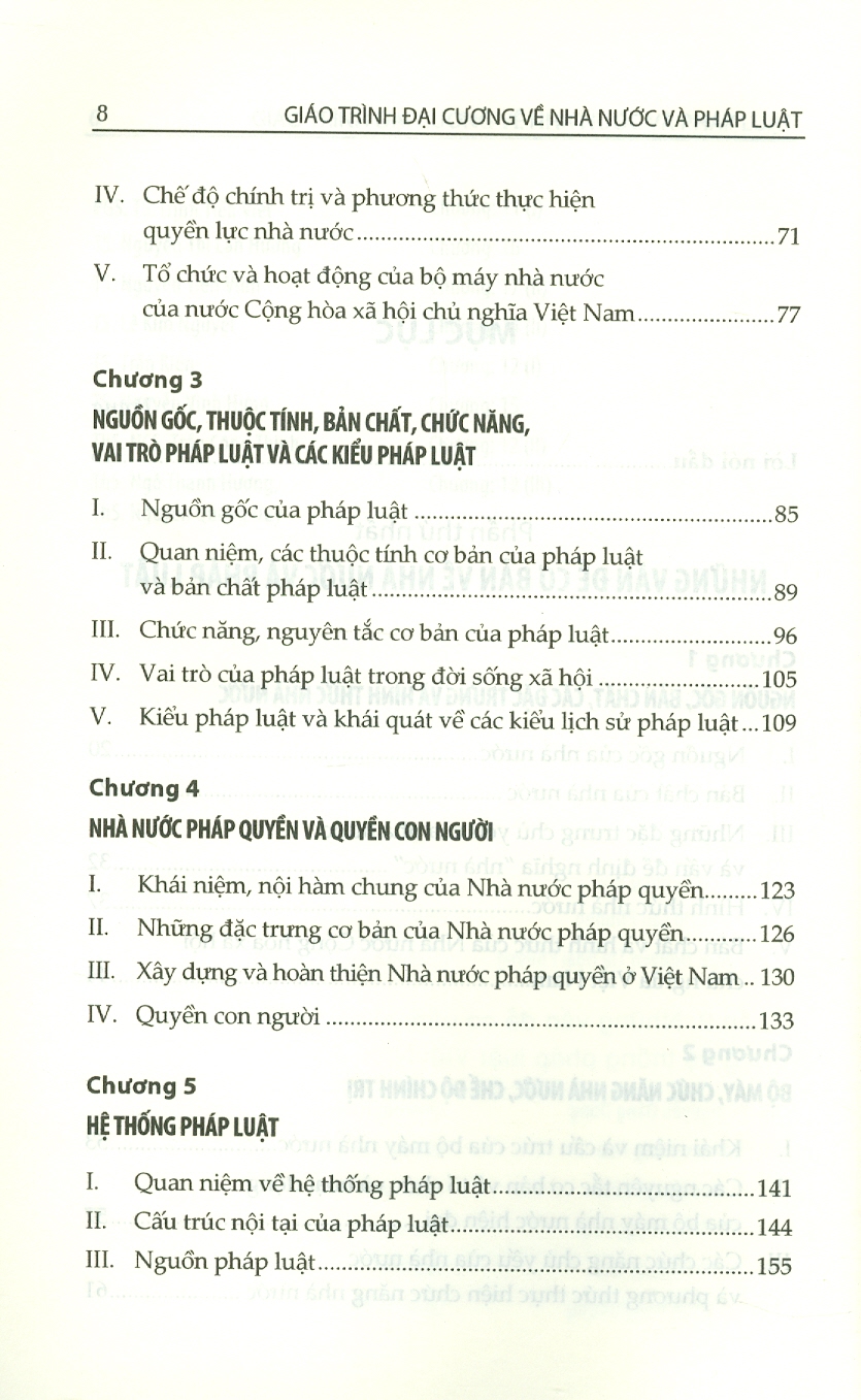 Sách - Giáo trình Đại cương về nhà nước và pháp luật (Tái bản lần thứ nhất)