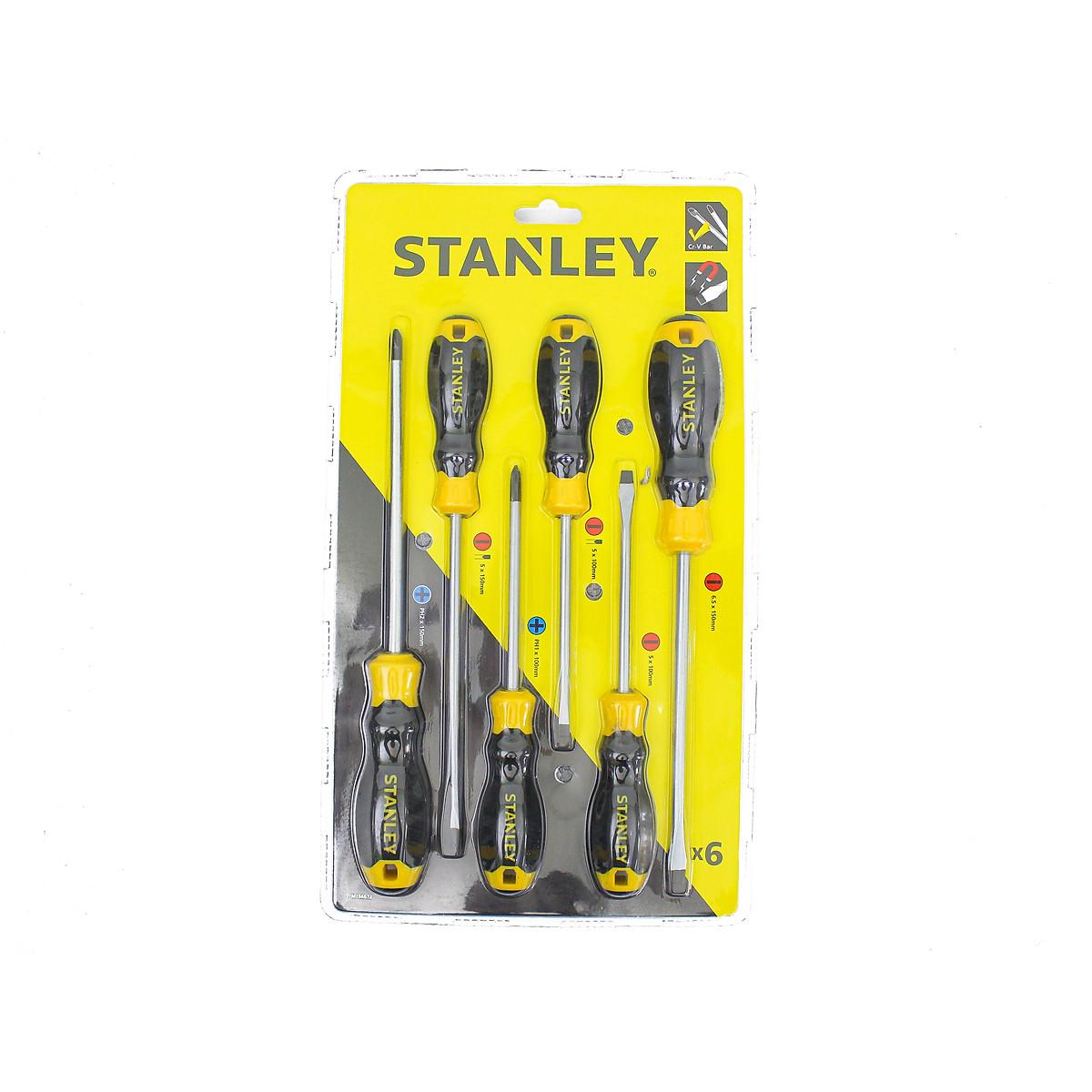 BỘ 6 CÂY TUỐC NƠ VÍT DẸP VÀ BAKE STANLEY STMT66672 - HÀNG CHÍNH HÃNG