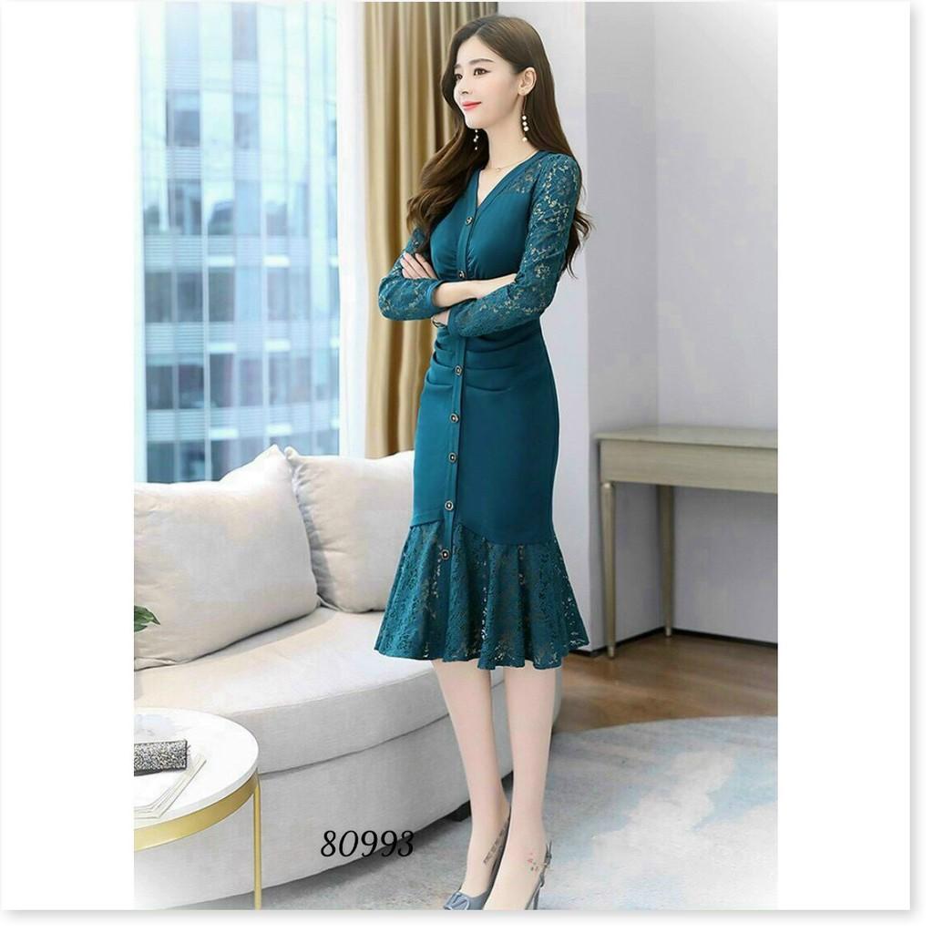 ĐẦM UMI PHỐI REN SIÊU XINH