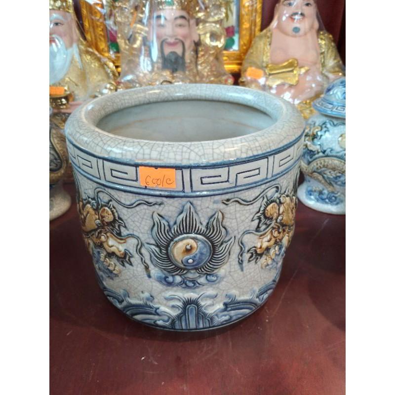Bộ đồ thờ ban thần tài men rạn nổi cao cấp