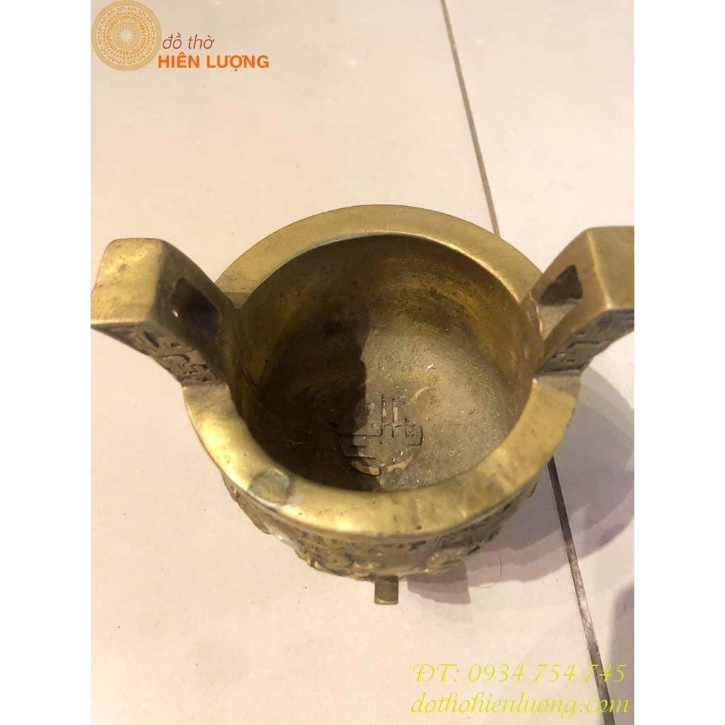 Nồi Trầm Bằng Đồng Cao 16cm, Nặng 1,5kg