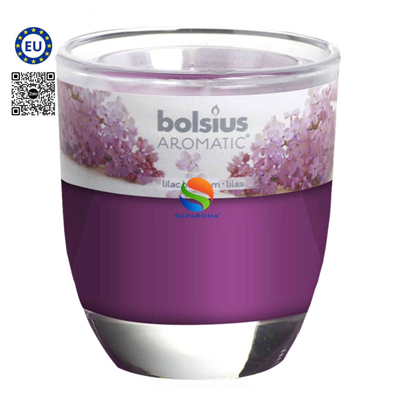 Combo 3 Ly nến thơm tinh dầu Bolsius 105g, nến trang trí, thơm phòng, thư giãn, Hỗ trợ khử mùi