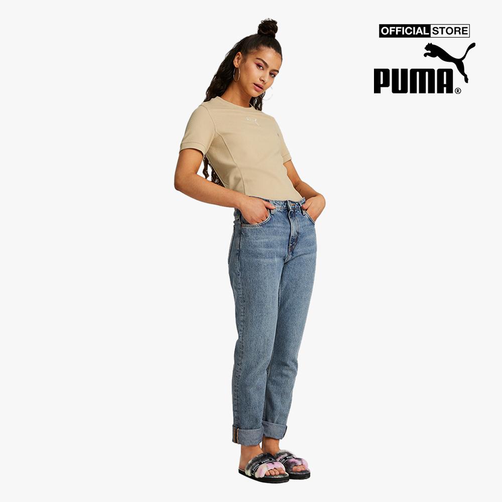 PUMA - Áo thun nữ ngắn tay phom ôm HER Slim 849834