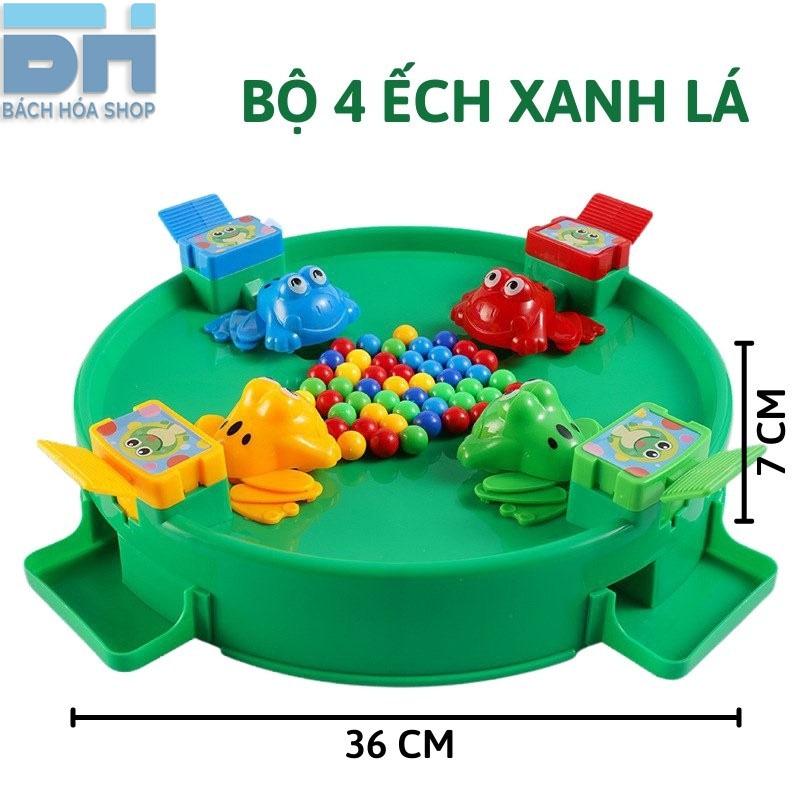 Đồ chơi Ếch ăn bi, hạt, đậu, kẹo vui nhộn có sẵn bi, cả nhà cùng chơi