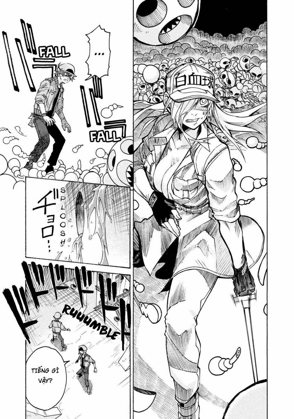 biệt đội tế bào black - hataraku saibou black chapter 6 21