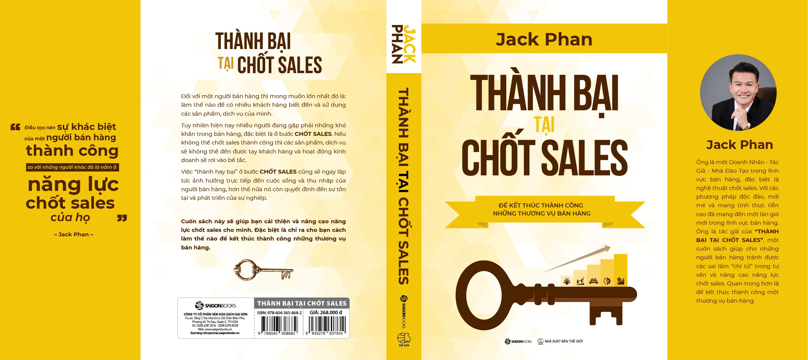 Thành bại tại chốt sales - Tác giả Jack Phan