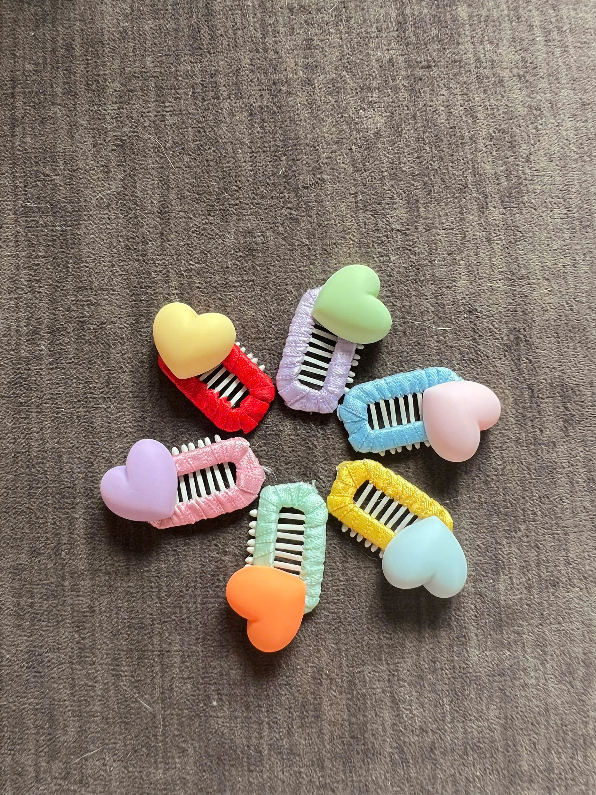 NƠ KẸP TÓC BUỘC TÓC CÀI TÓC TRÁI TIM THỜI TRANG DỄ THƯƠNG MÃ 36 CHO THÚ CƯNG CHÓ MÈO