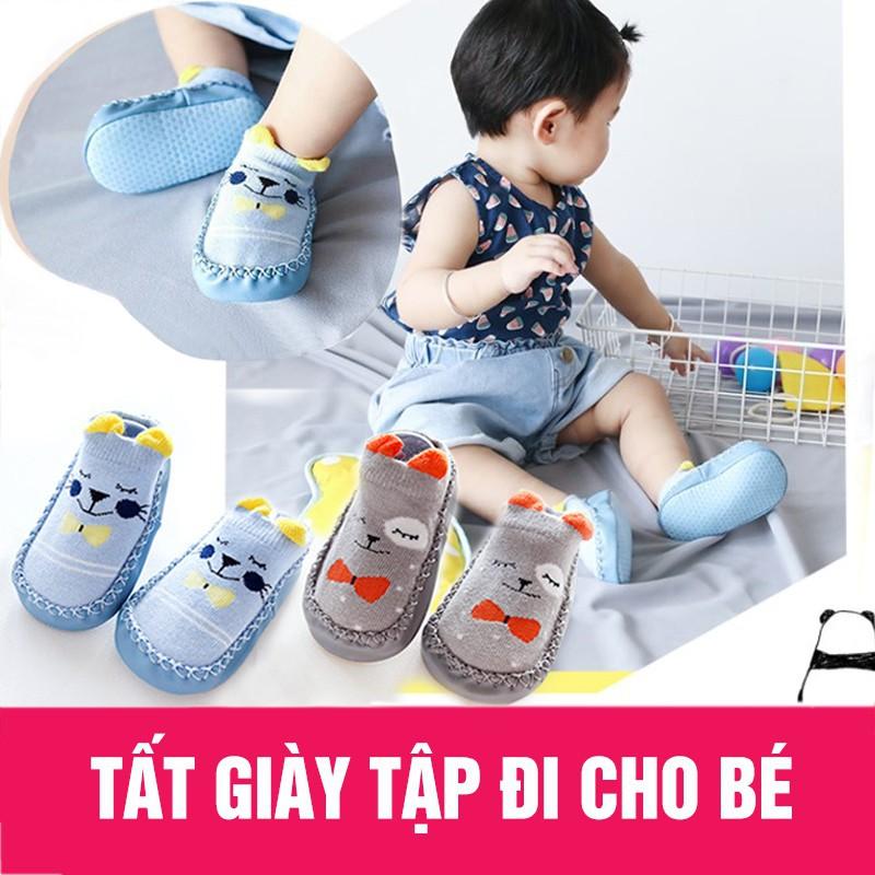 Giày tất tập đi chống trượt cho bé