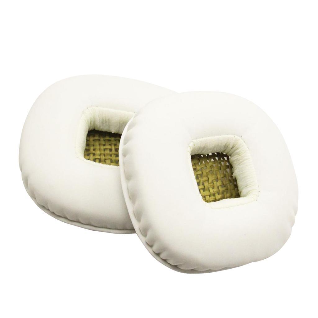 Replacement Ear Pads Cushions for Major Headphones Black+White