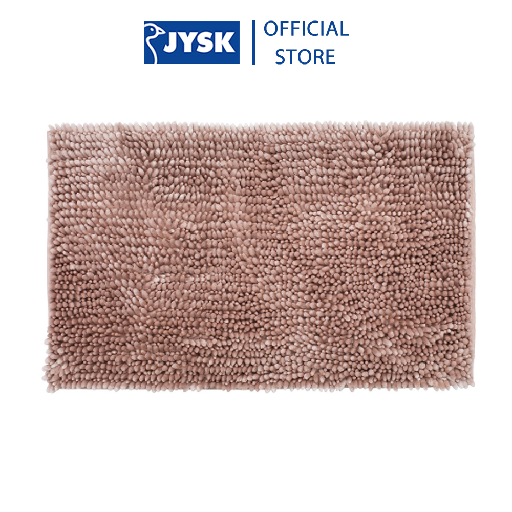 Thảm phòng tắm | JYSK Bergy | polyester | nhiều màu | R50xD80cm