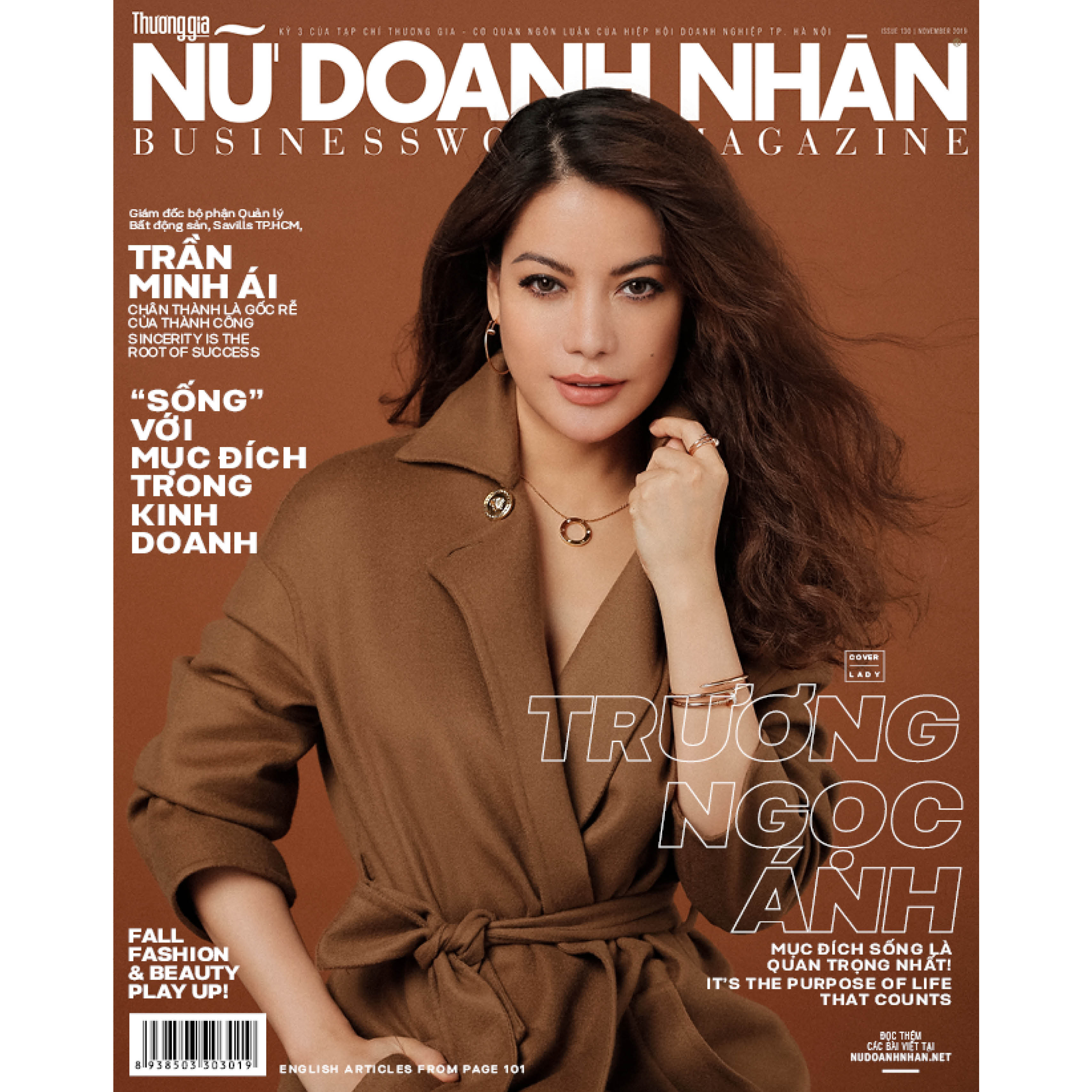 Tạp chí NỮ DOANH NHÂN số 130 phát hành T11/2019
