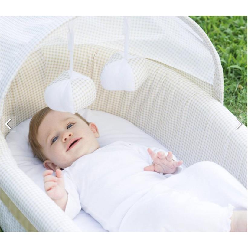 GIƯỜNG DI ĐỘNG CHO BÉ BABYKEY (Xám) - Home and Garden