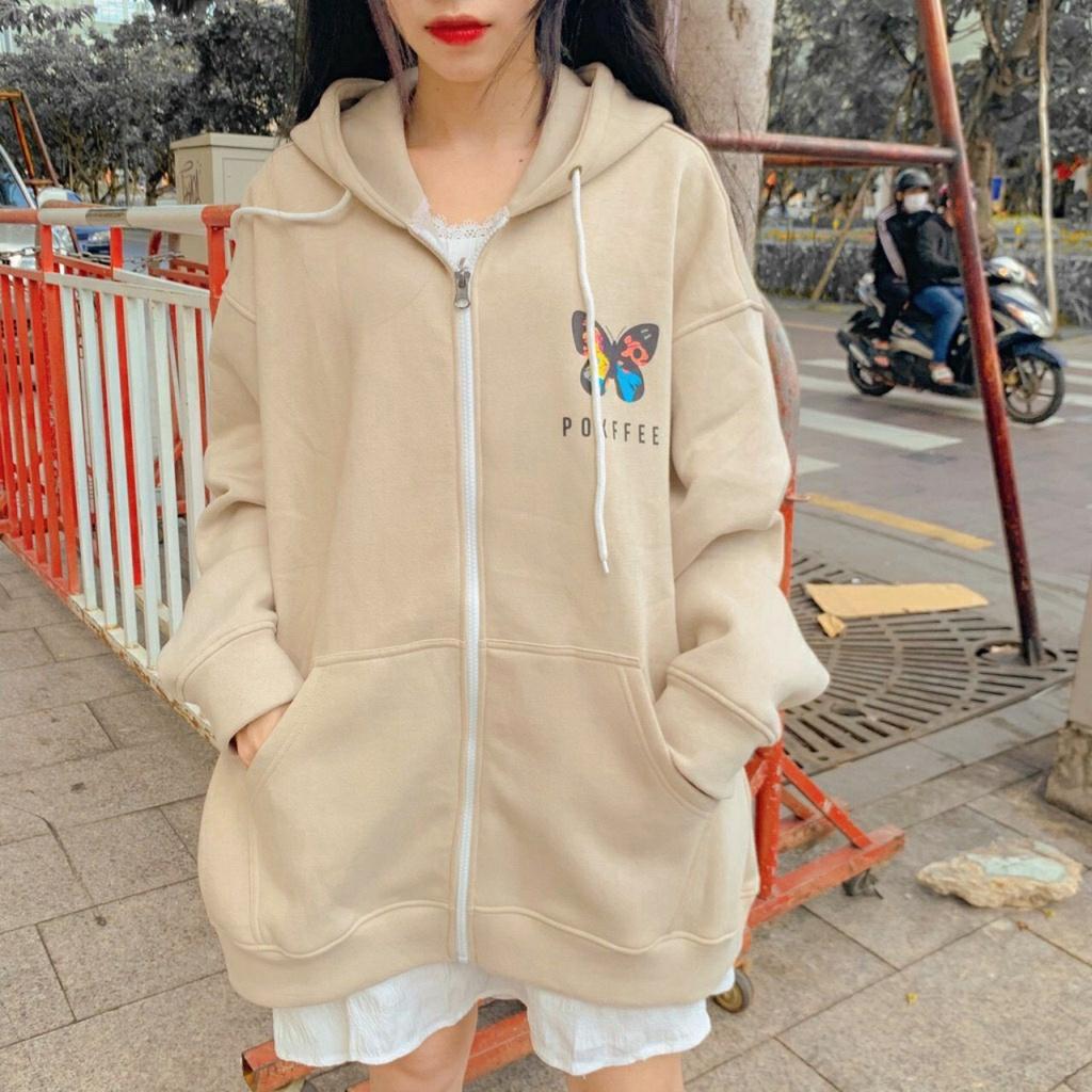 Áo Khoác Hoodie Thu Đông Chất Nỉ Mềm Mại và Ấm Áp