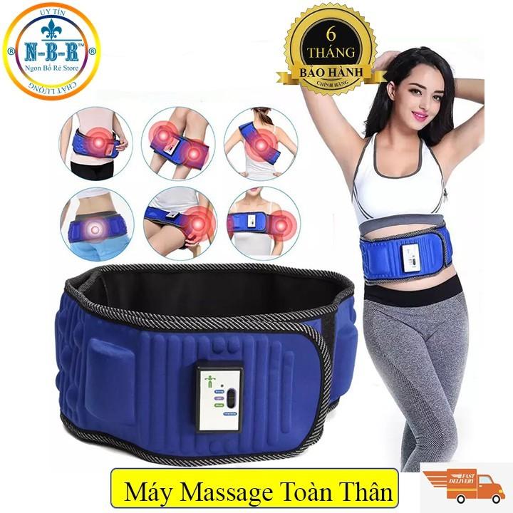 Máy đai massage giảm mỡ bụng đa năng công nghệ làm nóng đánh tan mỡ giảm cân hiệu quả