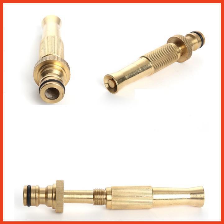 Bộ dây vòi xịt nước rửa xe, tưới cây . tăng áp 3 lần,loại 3m,5m 206587 đầu đồng,cút đồng+ tặng mở chai