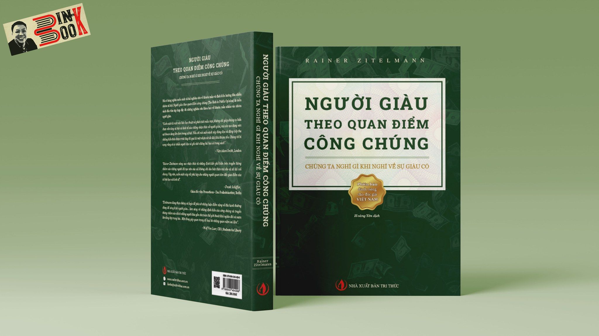 NGƯỜI GIÀU THEO QUAN ĐIỂM CÔNG CHÚNG – Rainer Zitelmann - NXB Tri Thức (Bìa mềm)