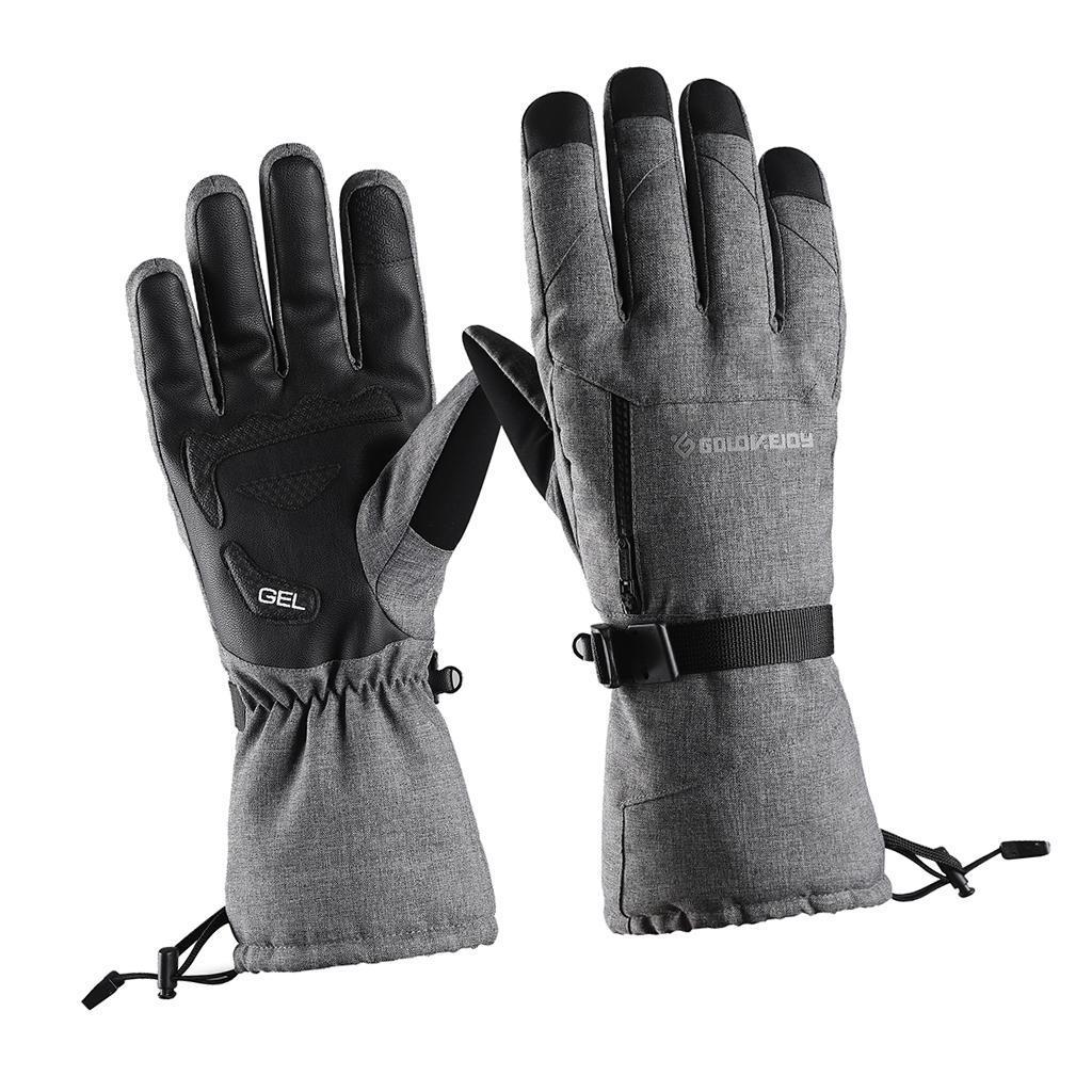 Cycling Gloves Windproof  Touchscreen Gloves Cold Weather Warm Gloves Windproof Winter Sports Gloves for Running Driving Ski Snowboard Snow